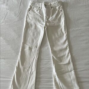 GAP Women's Cream Flare Jeans